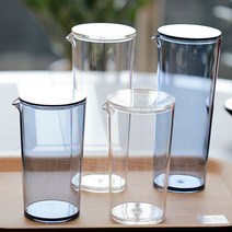 진성울트라 PC 심플 원형 물병 750ml 블루 투명
