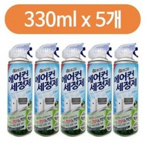 제이스토어 / 산도깨비 에어컨세정제 먼지제거 냄새 330ml x 5개