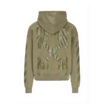 OFF WHITE 오프화이트 러버 애로우 후드 OMBB085F21FLE0105555