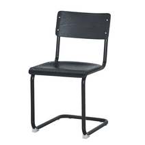 카페 디자인 인테리어 빈티지 테라스 세스카 카페 컬러 체어 의자, 레드/블랙