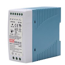 자동차 배터리 MDR-60 AC-DC 드라이버 전압 조정기 전원 공급 장치 24V 60W Din 레일 110V 220V, 01 24V, 01 24V