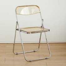 투명 접이식 의자 다양한색상, B