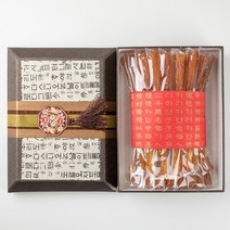 청청하루 추석 명절 선물세트 무농약인증 국산 도라지정과 콩고물도라지정과 길경농원 상견례선물, 코코아도라지정과(절단) 140g