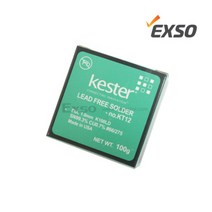 엑소EXSO 무연납 실납 kester No. KT12 1.0mm 50/80g, 상세설명 참조, 100g