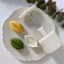 잎새월병 잎새월병틀 베이킹틀 떡도장 잎사귀 나뭇잎, 잎 25-35g