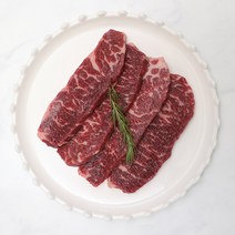 미국산 앵거스 CAB 살치살 300g 특수부위 마블링 수입소고기 캠핑고기 미국산채끝, 1개