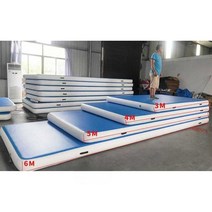 태권도 무술 훈련 백플립 에어매트 쿠션 3m 4m 5m 6m, 2 x 6 미터