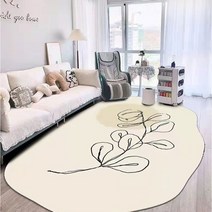 아트스케치 러그 꽃송이 (160cmx230cm) 카페트