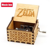 신혼부부오르골 미스터션샤인 오르골 뮤직박스 골동품 나무 조각 핸드 크랭크 뮤직 박스 쥬라기 공원 테마 여왕 생일 크리스마스 선, 30 Z