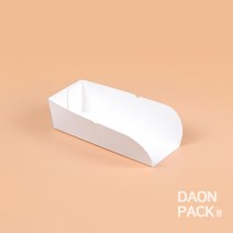 [무지 핫도그 소] 핫도그 종이트레이 / 1box 2000개
