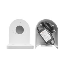 [DY] WM-200(화이트) 아답터 수납 가능 벽부형 돔브라켓 / 벽부용 마운트, WM-200, 1개