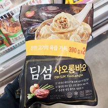ㄱ감자417.64ㄱ 동원 딤섬 샤오롱바오 390g X 2개입 x 1개, 아이스박스포장