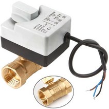솔레이노이드 밸브 솔밸브 12quot 2quot 수동 제어가 있는 전기 액추에이터 황동, DN50, ac220v, 양방향
