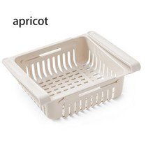 김치냉장고선반 냉장고 수납 바구니 서랍 선반 주방 용품 정리함, [03] Scalable-wapricot