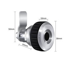 카메라제습함 카메라 보관함 제습 렌즈통 제습기 케이스 usb 비상 전원 인터페이스 캠 스퀘어 래치가있는 전자 지문 캐비닛 잠금 열쇠가없는 손잡이, 캠 래치