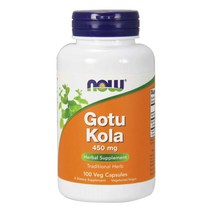 나우푸드 고투콜라 병풀 추출물 Centella asiatica 450mg 100캡슐, 1개, 기본