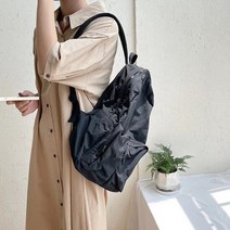 오로라 소프트 투포켓 캐주얼 백팩 데일리 대학생 여행 가방