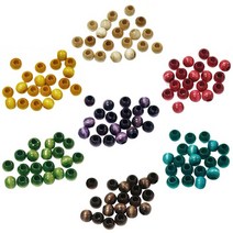 퀼트패키지 퀼트 부자재 나무구슬 일자형 10mm 20개, 빨강