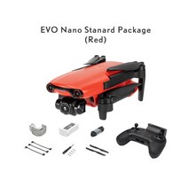 촬영용드론 전문가드론 4k드론 autel 로봇 공학 evo 나노 콤보 드론 4k 전문 12 cmos 센서 카메라 30fps hdr 비디오 f2.8 조정 가능한 조리개 드론, 레드 스탠다드