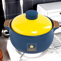 LEYDUN 내열냄비 뚝배기 2.8L 3.8L 4.8L, 용량 4810ML 4-6인용