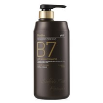 B7 약산성 비듬케어 탈모샴푸 1000ml 탈모증상완화 기능성+비듬 가려움 정수리냄새 완화 인체적용시험완료, B7 약산성 비듬케어 탈모샴푸 10