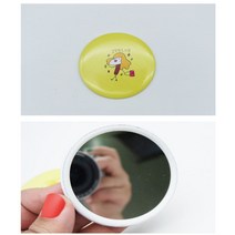 원형 미니손거울 7CM 휴대용 깔끔한거울 공주손거울 여자손거울