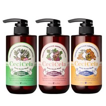 쎄씨쎌라 바디스크럽 500ml 3종 3개, 시트러스&버베나, 라벤더&백리향, 시트러스&버베나