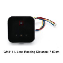 휴대용스캐너 성장 GM811 시리즈 DC5V USB/UART 인터페이스 Qr 코드 스캐너 바코드 리더 지원 Windows Ard, 02 GM811-L 7-50cm lens