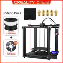 목업제작 3D프린터 CREALITY 3D 프린터 New Ender-5 Pro 사일런트 보드 사전 설치된 마그네틱 빌드 플레이트 전원 끄기 이력서 인쇄 동봉 된 구조, 협력사, Ender-5ProX 2PLA 추가