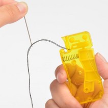 자동 바늘에 실 끼우는 방법 끼우기 끼우개 끼기 꿰기 손바느질 _ 7501209EA, $ 자동실끼우기
