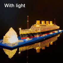 레고 호환 블럭 빌딩블록 3600 pcs 그레이트 월 DIY 한 세계 건축 강화 완구 어린이 성인용 마이크로 브릭, [01] Titanic