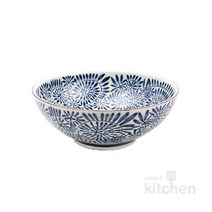 유포코리아 일제 도자기 줄회오리 면기 (일제-424) 자장기 우동기 짬뽕면기 라면기 도자기그릇 업소용그릇, 1개