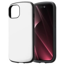 디지털 아키미스트 iPhone15 케이스 내충격 2층 구조 카메라 보호 스트랩 홀 부착 아이폰 15 커버화이트