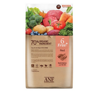 ANF 유기농 오가닉 6 free 플러스 소고기+연어 1.8kg 강아지 사료, 5.6kg, 1개
