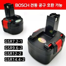보쉬 핸드 전동드릴 호환 충전 배터리 GSR7.2V9.6V12V14.4-2 1.5ah, 14.4V 3.5ah, 1개