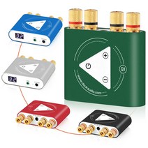 Douk Audio Q1 40W+40W 미니 앰프 블루투스 5.0 헤드폰 앰프 터치스크린 (전원 미포함), 블랙