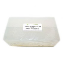 허브플로라 기능성 비누 베이스 투명, 시어버터 비누 베이스 화이트 5kg