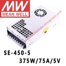 Mean Well-375W 75A 5V DC 단일 출력 전원 공급 장치 민웰 온라인 스토어, 01 SE-450-5