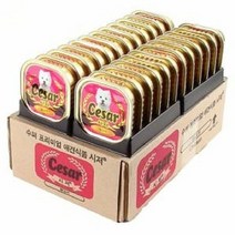 RT 애견캔 강아지캔 통조림 시저 닭고기 100g 24ea, 선택:박스(24개입)