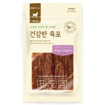 굿데이 반려견용 건강한 육포, 오리가슴살소프트슬라이스 맛, 2개
