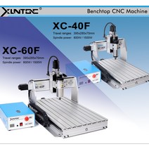 목공펜 선형 가이드가 있는 CNC 더 정밀한 벤치탑 40F 60F 조각 밀링 2023 새 버전, 12.60F 4axis 800W - 220V