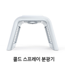 LED마스크 피부미용기기 접이식분광기 가정용 피부미용기기, 검은색