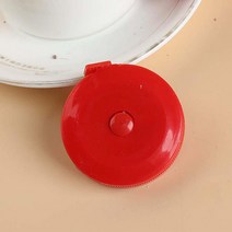 1.5M 레드 원터치 휴대용 미니줄자 타일공사 현장답사 목공시공 도배작업 길이재기 인테리어 실측