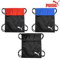 푸마 23 짐쌕 운동화주머니 축구화가방 신발쌕 짐쌕, 02-07685302(검/파)