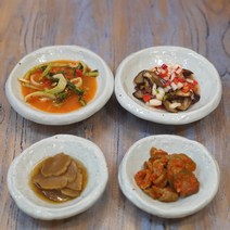 백자 두드림 원형찬기 핸드메이드 도자기 찬기 반찬그릇, 소