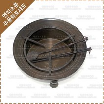 황동 주물 화로 세트 엔틱 화로대 삼발이 부삽 부젓가락 옛날 인테리어 장식 소품 YP-106