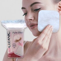 클레아닉 소프트터치 스퀘어 50매 X 5set 대형 빅사이즈 스킨팩 닦토 화장솜