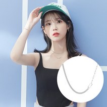 [제이에스티나] SIGNATURE J 목걸이 (JJSJN02BS406SW420)