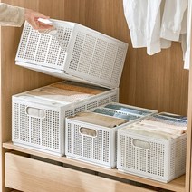 무타공마켓 칸조절 옷정리함 바지 니트 정리함 4종 리빙박스 접이식, XL(5칸)