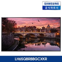 삼성전자 사이니지 디스플레이 4K UHD LH65QBRBBGCXKR DID 모니터 [본체], 본체만(이상유무테스트필수)